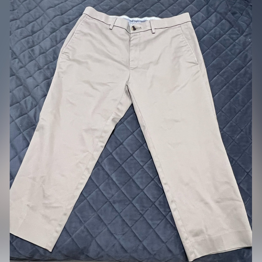 Boys Haggar Straight Fit Iron Free Premium Khaki